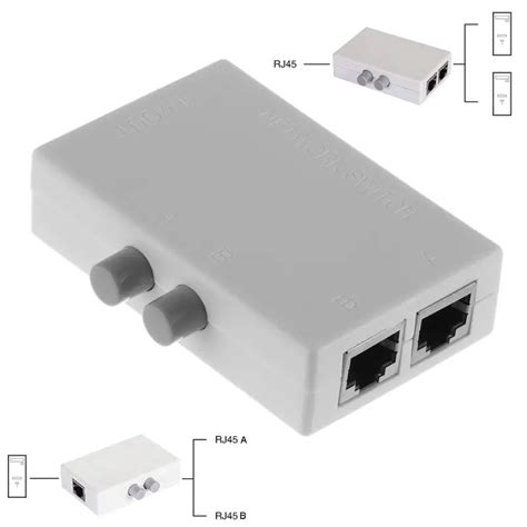 ethernet a b switch box